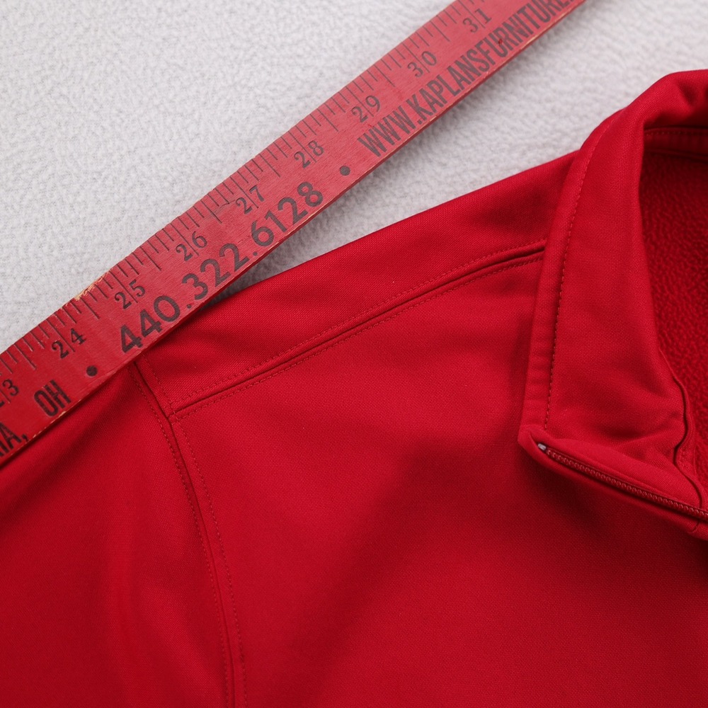 Sport-Tek Mens Jeep Logo Full Zip Fleece Lined Track Jacket Red‎ Size Medium - Picture 10 of 10